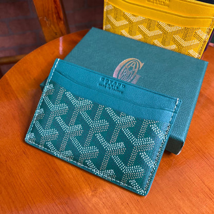 Goyard Card Holder - Green