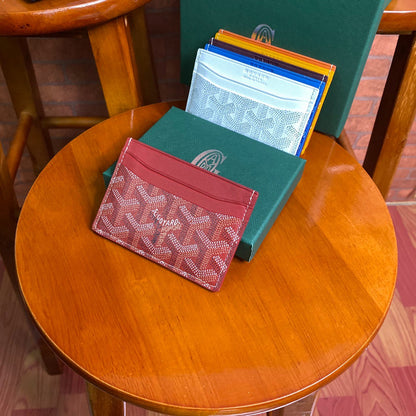 Goyard Card Holder - Red