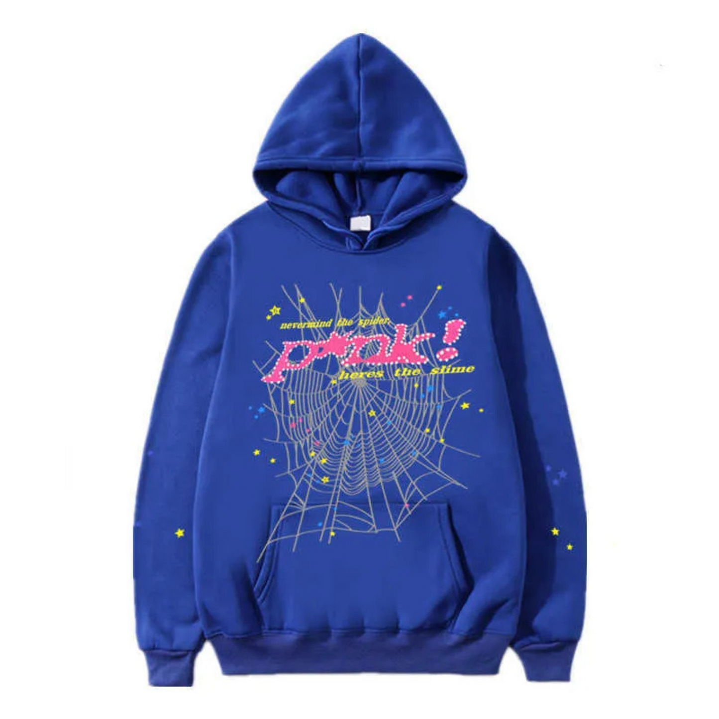 Sp5der Punk Hoodie - Blue