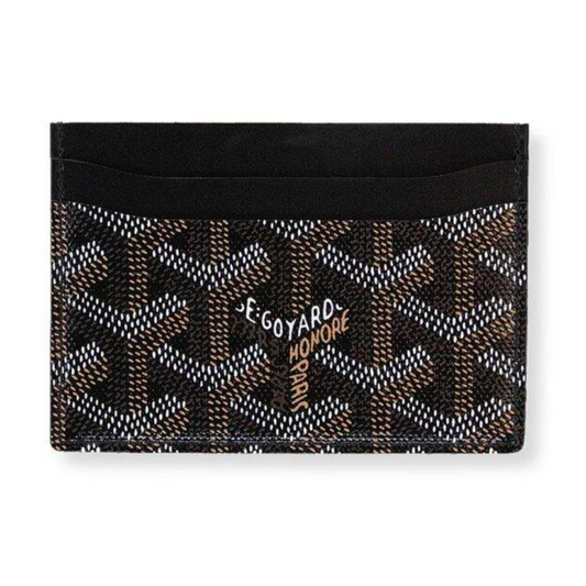 Goyard Card Holder - Black