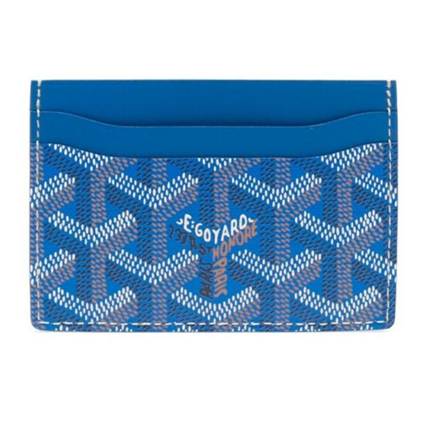 Goyard Card Holder - Blue