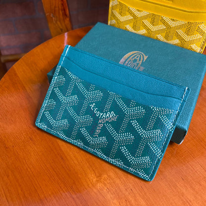 Goyard Card Holder - Green